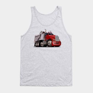 Cartoon truck Tank Top